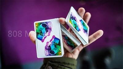 [808 MAGIC]魔術道具 Memento Mori Playing Cards 水晶骷髏