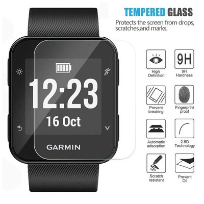 Garmin Forerunner 35 透明屏幕保護膜的 4pc 9h 高清鋼化玻璃屏幕保護膜-現貨上新912