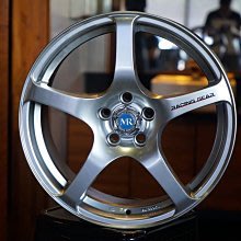全新鋁圈 wheel RS01 17吋鋁圈 5/100 高亮銀