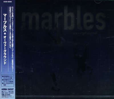K - The Marbles - Falling Overground - 日版 CD+1BONUS - NEW