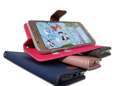 Samsung Galaxy J7 Prime 側掀式手機皮套 Xmart 可站立支架皮套 側翻 磁吸 保護套 N91