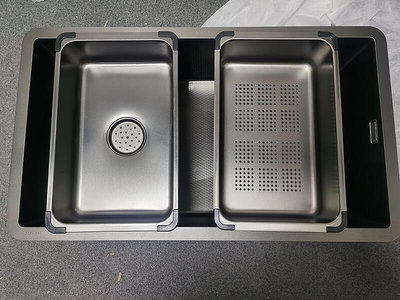 304不鏽鋼水槽瀝水籃洗菜盆廚房洗碗池淘菜漏水網家用瀝乾碗碟架