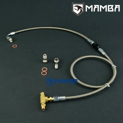 Turbo Oil Feed Line For Nissan TD42 GQ with GT28R turbo