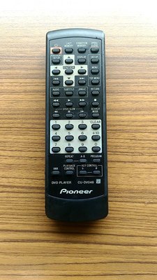 Pioneer CU-DV048 DVD 撥放機 遙控器