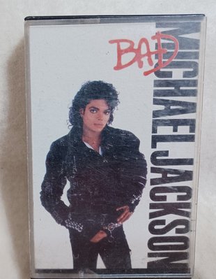╭✿㊣ 絕版典藏 西洋原版 盒裝卡帶錄音帶【Michael Jackson~BAD】Smooth Criminal599