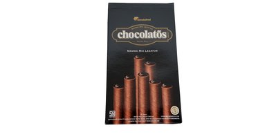 【回甘草堂】(現貨供應)Garudafood 黑雪茄巧克力威化捲 320g