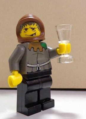 【LEGO樂高】城市城堡系列食物餐具 透明杯子 高腳杯酒杯