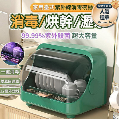 紫外線烘碗機烘碗機 消毒架 碗筷架 碗筷消毒 碗筷收納架 瀝水架 碗筷收納架 消毒碗櫃