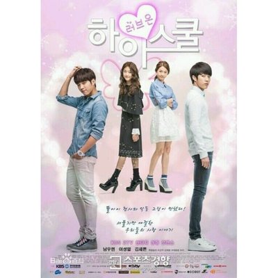 韓劇2015韓國 High School:Love On 愛在高中 金賽綸、南優鉉 兩碟DVD