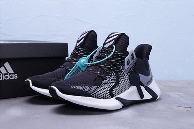 Adidas AlphaBounce Instinct M 黑灰 休閒運動慢跑鞋 男鞋 CG5595【ADIDAS x NIKE】