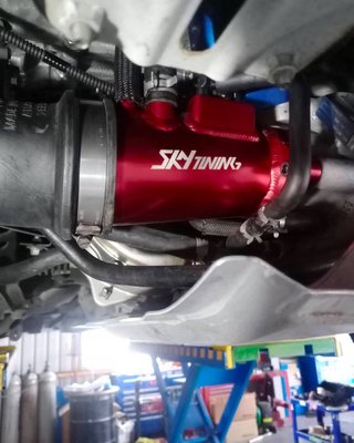 『海威車品』台製 sky tuning 渦輪增流管 Forester Levorg STI WRX