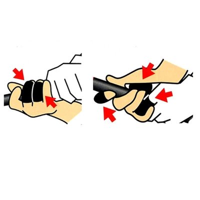 【熱賣精選】日本高爾夫護指套 右手彈力手指保護套2只裝 顏色隨機發