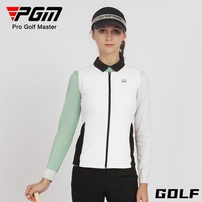 【熱賣精選】#高爾夫球桿#高爾夫秋冬新款 高爾夫女士馬甲 夾棉保暖 golf時尚運動外套