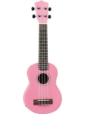 《藝苑樂器》Aloha 烏克麗麗 UK-210~ 21吋 ~粉紅色