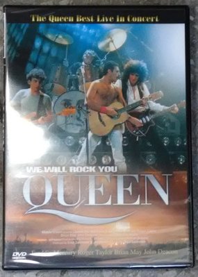 正版全新DVD~DTS皇后合唱團Queen : WE WILL ROCK YOU(1981蒙特婁演唱會) THX音效認