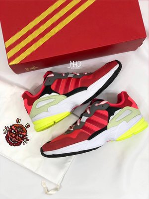 [MR.CH] Adidas 復古 老爹鞋 紅舞獅圖騰 男 G27575