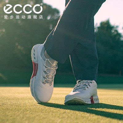 Ecco愛步高爾夫男士球鞋22款健步C4透氣防水golf運動鞋130404