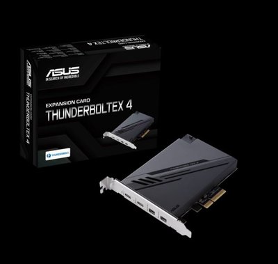 ASUS ThunderboltEX 4 擴充卡、雙 Thunderbolt™ 4 (USB‑C®) 連接埠