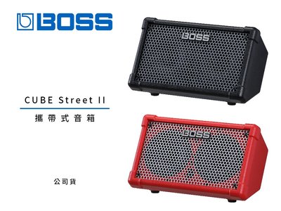 ♪♪學友樂器音響♪♪ BOSS CUBE Street II 第二代 攜帶式音箱 行動音響 街頭藝人 公司貨