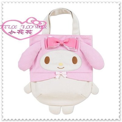 小花花日本精品♥ Hello  Kitty 美樂蒂 手提袋 機器人造型手提袋 帆布手提包 粉色站姿41113707