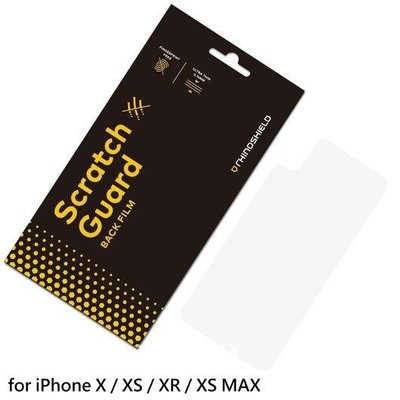 犀牛盾 透明背面保護貼 - iPhone X / XR / XS Max / iPhone 11 PRO MAX