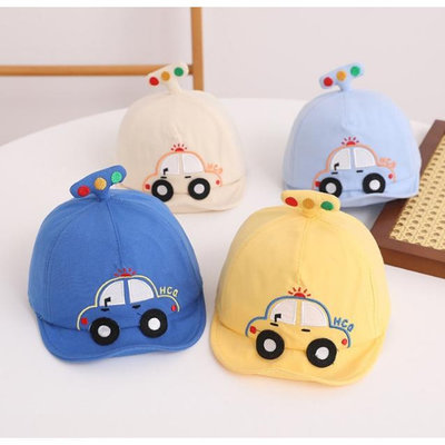 繽紛立體小汽車幼兒帽 棒球帽 遮陽帽 小童帽 寶寶帽-滿599免運 巴卡巴卡
