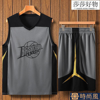 350加肥加大背心男籃球服運動大碼無袖t恤涼爽速幹健身跑步套裝