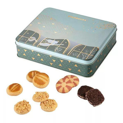 星巴克 星爍綜合餅乾禮盒 Starbucks Glittering Assorted Cookie Gift Box 2024/04上市