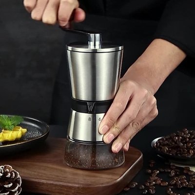 德國進口手磨咖啡機咖啡豆研磨器手搖式咖啡磨豆器現磨小型咖啡機~特價