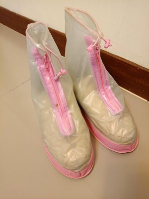 防水加厚雨鞋套 學生/ 成人腳套（女-中筒）