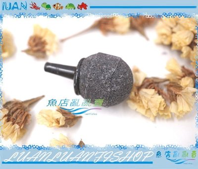【魚店亂亂賣】LUAN精製~超殺價~球型氣泡石(直徑2cm)金鋼砂圓型氣泡石/打氣石(打氣幫浦用)