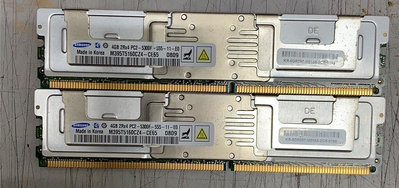【尚典3C】Samsung 4GB 667MHZ DDR2 2Rx4 PC2-5300F 伺服器記憶體  中古/二手/記憶體/伺服器記憶體/Samsung/4G