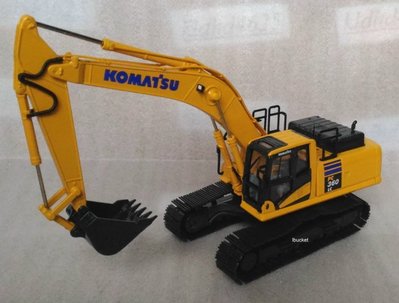 [丸山建機模型]---KOMATSU PC360-10(黑色挖斗) 怪手挖土機模型