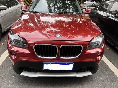 BMW 寶馬 X1 E84 碳纖維 燈眉  改裝 大燈眉貼 裝飾專用-請詢價