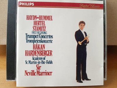 Hardenberger,Marriner,St Martin,Haydn/Hummel/Hertel/Stamitz-Trumpet Concertos.