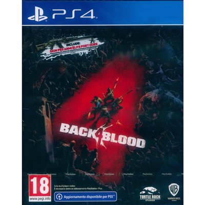 【一起玩】PS4 喋血復仇 中英文歐版 Back 4 Blood