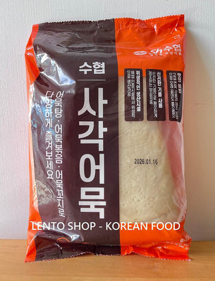LENTO SHOP - 韓國水協 釜山四方形魚板 魚糕 魚餅 魚板片 부산어묵 Fish Cake 1公斤