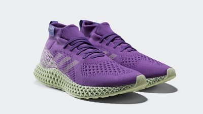 【S.M.P】Adidas 4D Runner Pharrell Active Purple 紫 慢跑鞋 FV6335