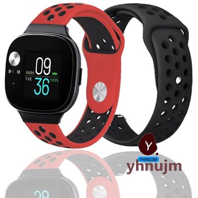 ASUS VivoWatch SE 智慧健康錶 錶帶 硅膠 雙色 透氣 VivoWatch SE HC-A04A硅膠錶帶