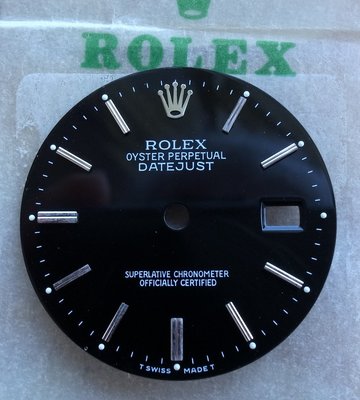 勞力士 ROLEX 原裝黑面盤/針組，未翻修，適用3035 3135機芯 16014 16030 16234 16200