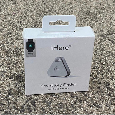 iHERE 3.0 智慧型尋物器 防丟神器 找鑰匙 定位 自拍搖控 藍牙定位 防走失(全新未拆封）