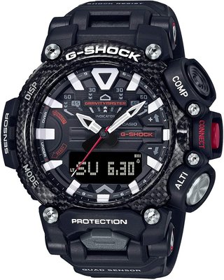 日本正版 CASIO 卡西歐 G-Shock GR-B200-1AJF 手錶男錶碳纖維核心防護構造太陽能充電 日本代購