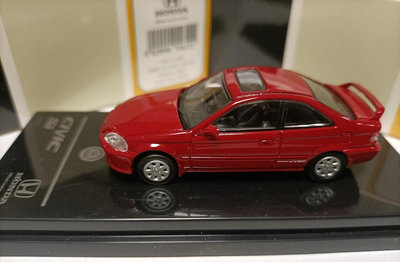 Para64 1 64 本田思域合金雙門汽車模型Honda Civic Si 1999 紅藍