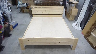 實木雙人床架 5x6 實木雙人床組 實木床架 雙人床 實木雙人床 床架 床箱 床台 床框 床頭片