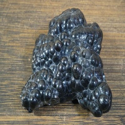 【國石 名石】2008號 新疆哈密地表鐵錳結核石 有弱磁性 隕石凌雲閣名石擺件