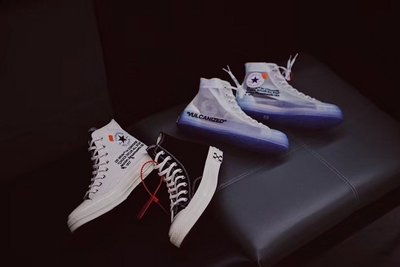 OFF-WHITE x Converse Chuck Taylor All Star 70 陰陽 高筒帆布板鞋