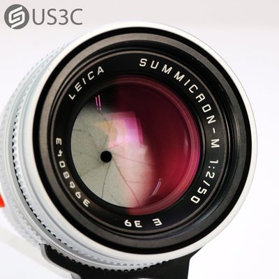 【US3C-小南門店】徠卡 Leica SUMMICRON-M 50mm F2 11816 定焦鏡頭 恒定光圈 二手鏡頭