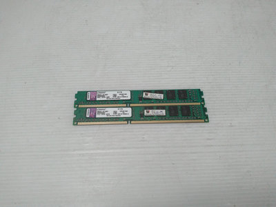 311 [大鋼牙二手3C]記憶體 金士頓 DDR3-1600/4G/雙通道 (一元起標 得標=2支)