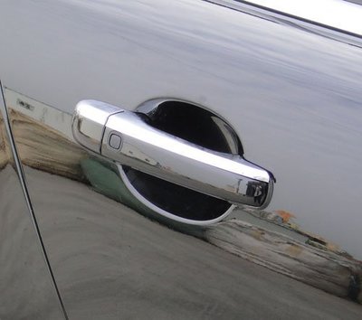 圓夢工廠 Jaguar XK XKR X150 2006~2014 改裝 鍍鉻銀 車門 門把手蓋 把手上蓋 飾貼