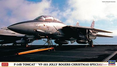 長谷川 02391 F-14B 雄貓 艦載戰斗機"VF-103 海盜旗 圣誕特別版"